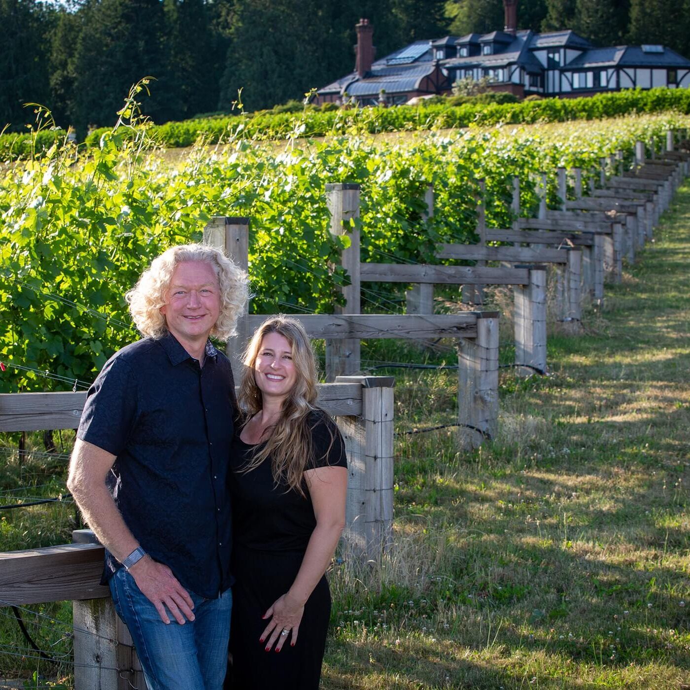 Winegrowers - Aug Grape Post - Member spotlight - Larry and Kim Harris